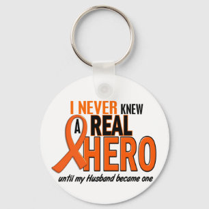 Never Knew A Hero 2 ORANGE (Husband) Keychain