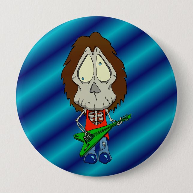 Never Leaving the Band 4 Inch Round Button (Front)