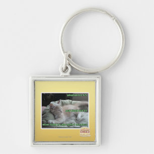 Never living in a cage again keychain