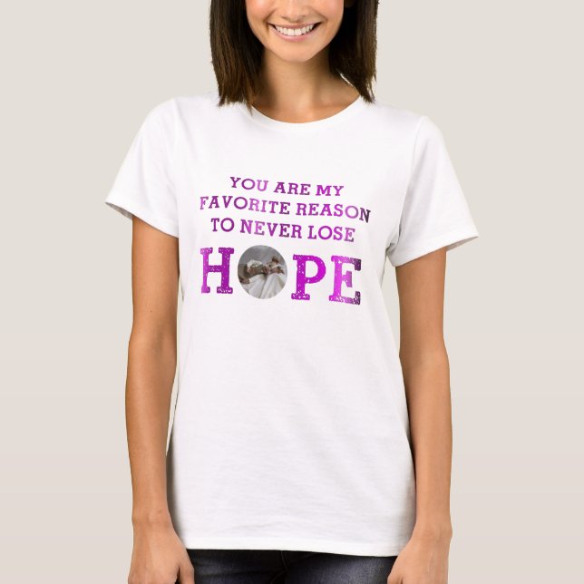 Never Lose Hope - Grace O T-Shirt (Front)