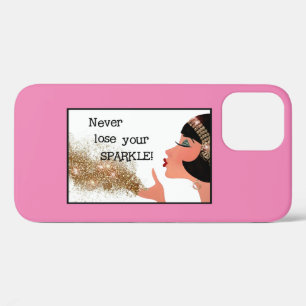 "Never Lose Your SPARKLE!" iPhone 12 Case