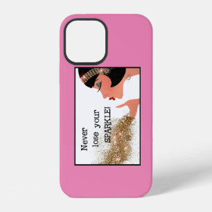 "Never Lose Your SPARKLE!" iPhone 12 Case