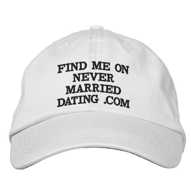 Never Married Dating Hat (Front)