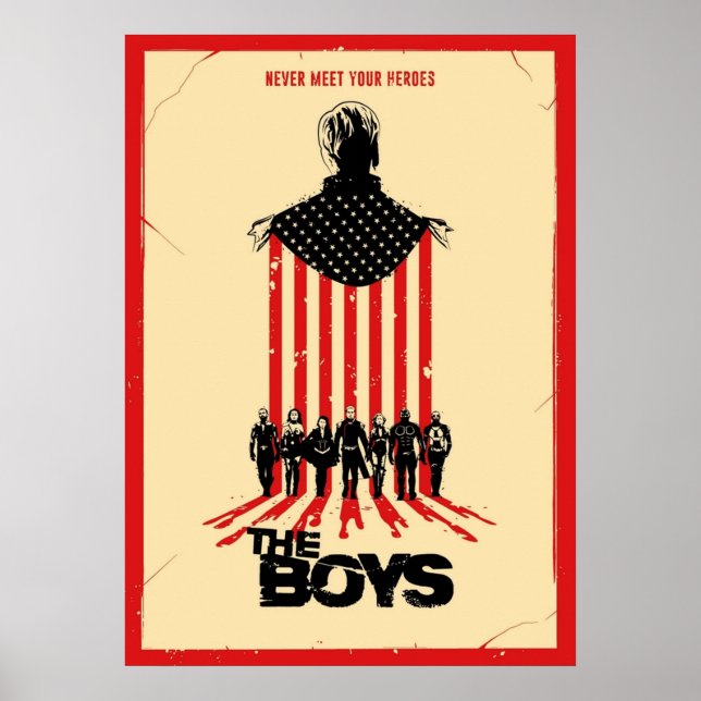 Never Meet Your Heroes Poster (Front)