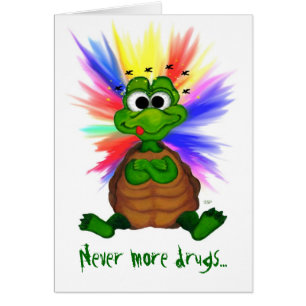 Never more drugs...