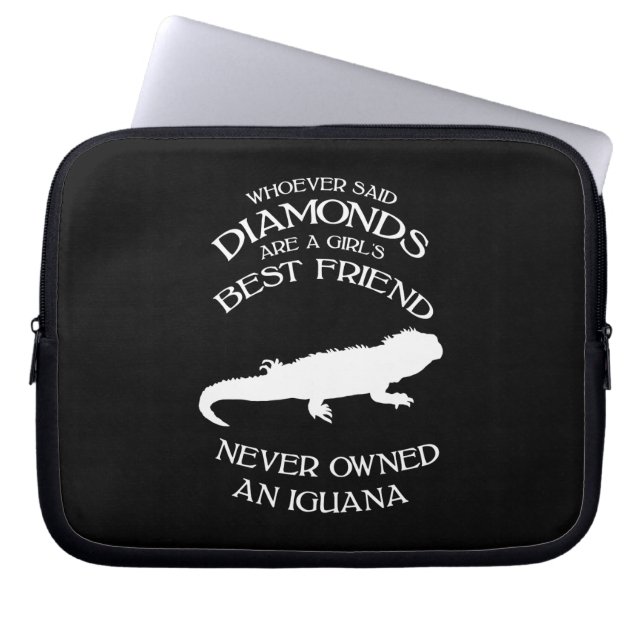 Never owned an Iguana Laptop Sleeve (Front)