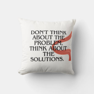 Never Put Off What You Can Do Today – Motivational Throw Pillow