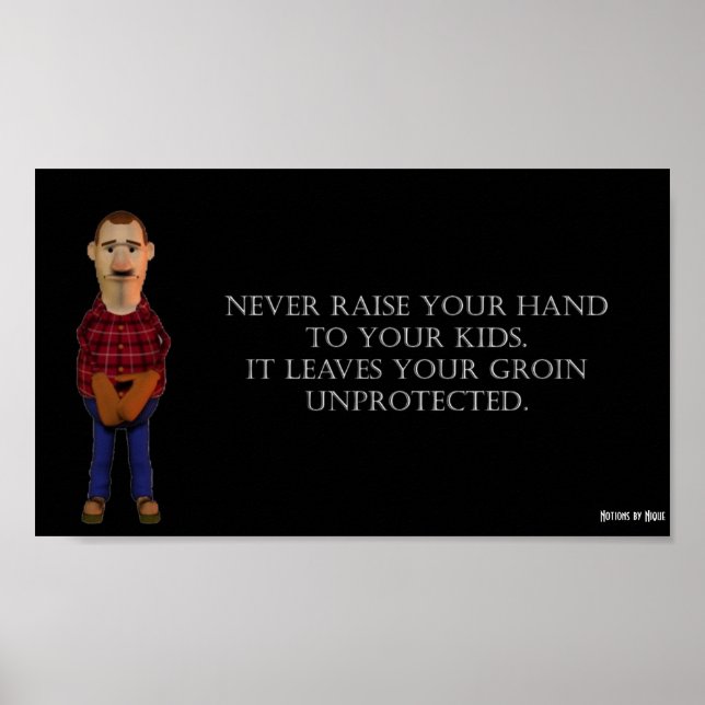 Never Raise Your Hands Poster (Front)