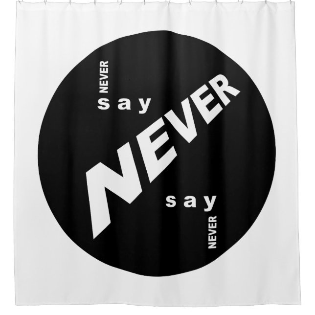 Never Say Never (Front)