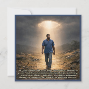 Never separated from God Card