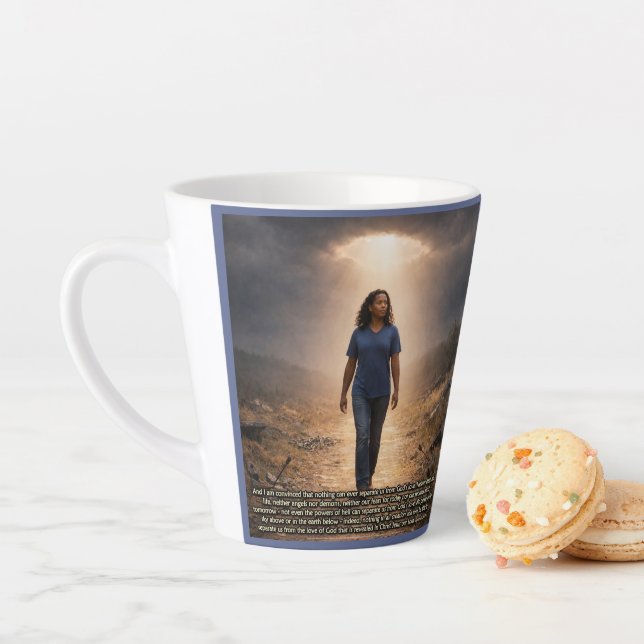 Never separated from God Latte Mug (In Situ)