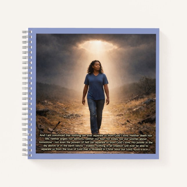 Never separated from God Notebook (Front)