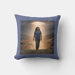 Never separated from God Throw Pillow