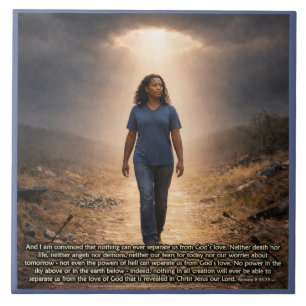 Never separated from God Tile