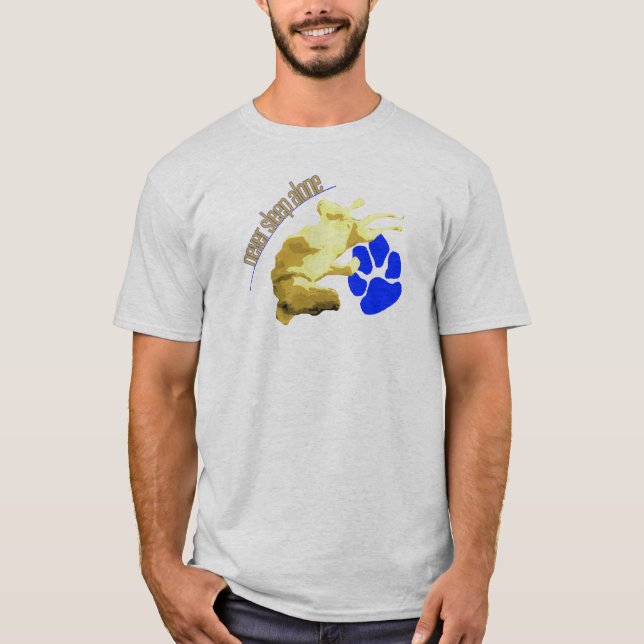 Never Sleep Alone T-Shirt (Front)
