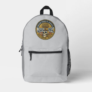 Never Stop Learning Brain Tree Skull Tote Bag Vi