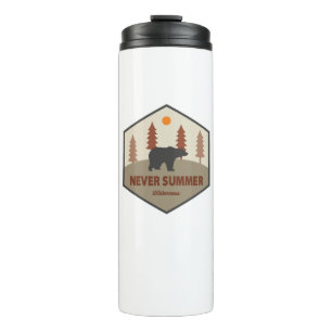 Never Summer Wilderness Colorado Bear Thermal Tumbler
