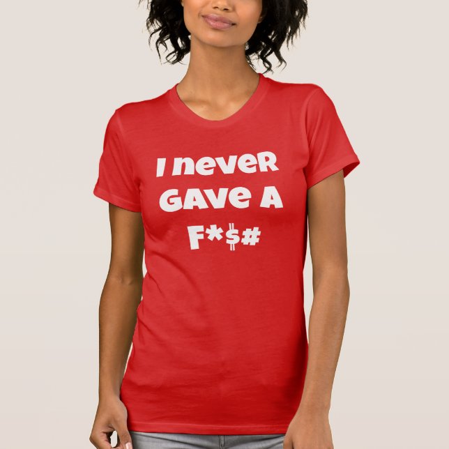 NEVER T-Shirt (Front)