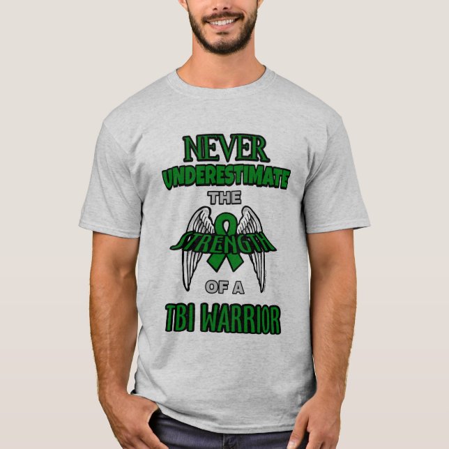 Never...TBI T-Shirt (Front)