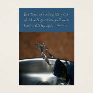 never thirst again