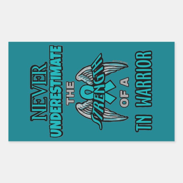 Never...TN Warrior Sticker (Front)
