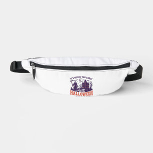 Never Too Early Halloween Grim Reaper Haunted Hous Fanny Pack