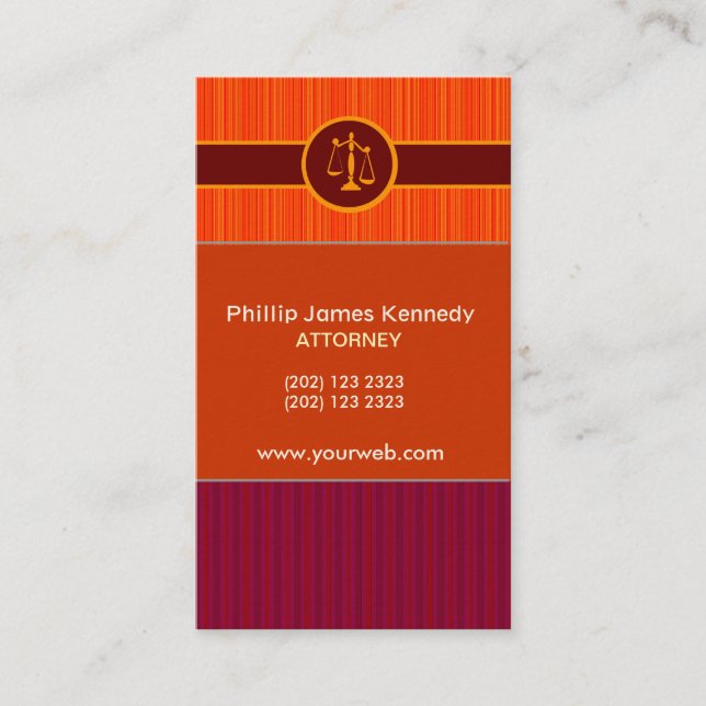Never Too MUch Stripes St   Attorney Appointment (Front)