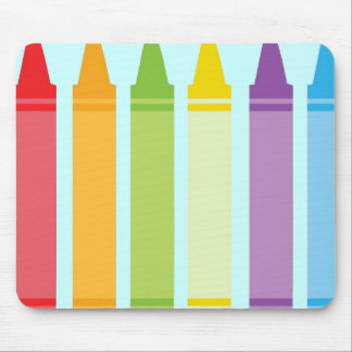 Never Too Old For Crayons Mouse Pad