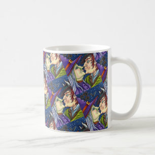 NEVER TOO OLD FOR ROMANCE, WITCH & WARLOCK IN LOVE COFFEE MUG