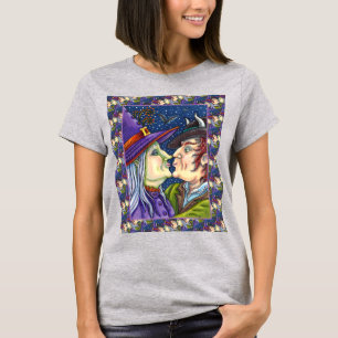 NEVER TOO OLD FOR ROMANCE, WITCH & WARLOCK IN LOVE T-Shirt