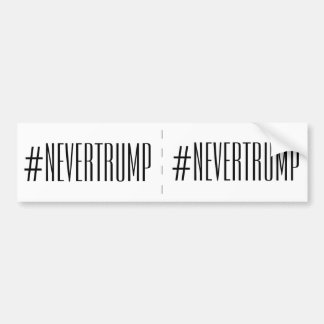 never trump 2 bumper stickers
