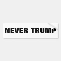 NEVER TRUMP