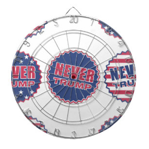 never trump dartboard