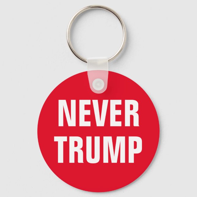 NEVER TRUMP KEYCHAIN (Front)