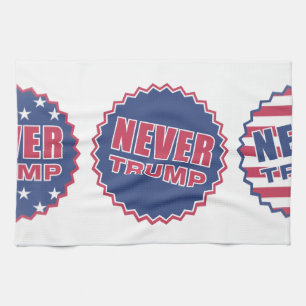 never trump kitchen towel