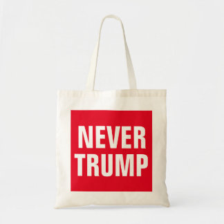 NEVER TRUMP TOTE BAG