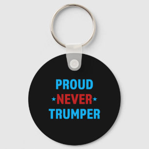 Never Trumper Political Support Joe Biden Anti Tru Keychain