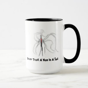 Never Trust A Man In A Suit Slenderman Mug