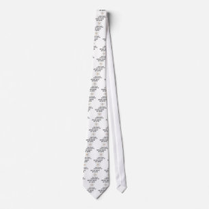 Never Trust An Atom - Funny Science Tie