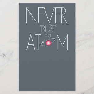 Never trust atom flyer