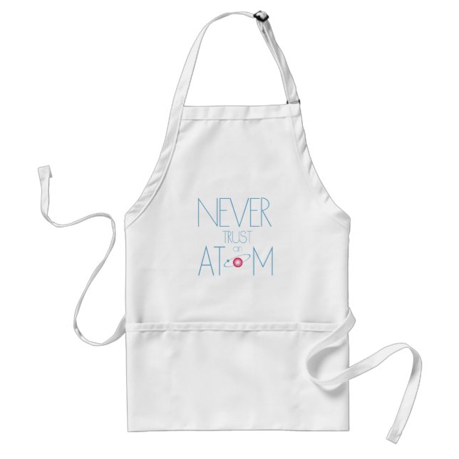 Never trust atom standard apron (Front)