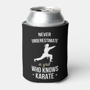 Never Underestimate A Girl Who Knows Karate Martia Can Cooler