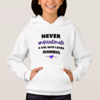 Never underestimate a girl who loves running