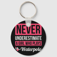 Never Underestimate A Girl Who Plays Waterpolo  Wo