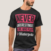 Never Underestimate A Girl Who Plays Waterpolo Wo