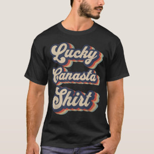 Never Underestimate A Grandpa Who Plays Canasta T-Shirt