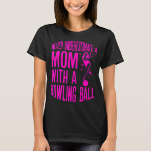 Never Underestimate A Mom With A Motorcycle Solid  T-Shirt