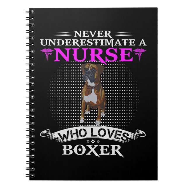 Never Underestimate A Nurse Who Survived  Funny nu Notebook (Front)
