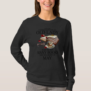 Never Underestimate An Old Lady Who Reads Many Boo T-Shirt