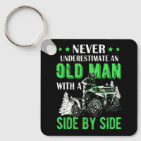 Never Underestimate An Old Man Offroad Utv Atv Sid